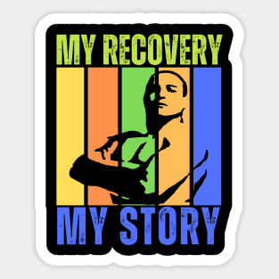 My Recovery My Story Sticker